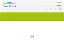 Tablet Screenshot of casacolori-design.com